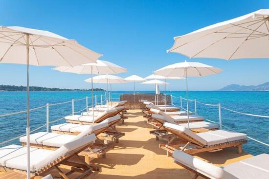Luxueux 3 Pieces 80M2 - 2Ch - 2 Sdb - 1Mn Beach Croisette Канны Экстерьер фото