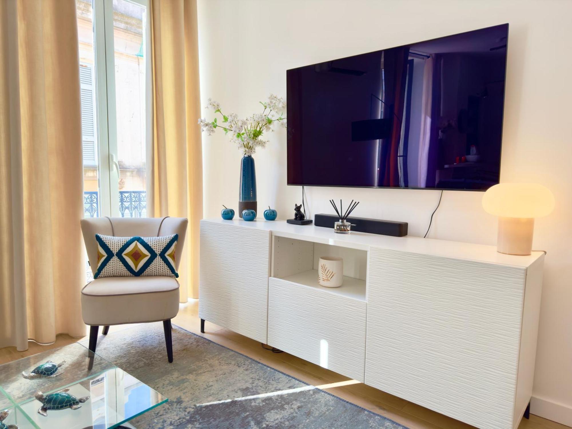 Luxueux 3 Pieces 80M2 - 2Ch - 2 Sdb - 1Mn Beach Croisette Канны Экстерьер фото